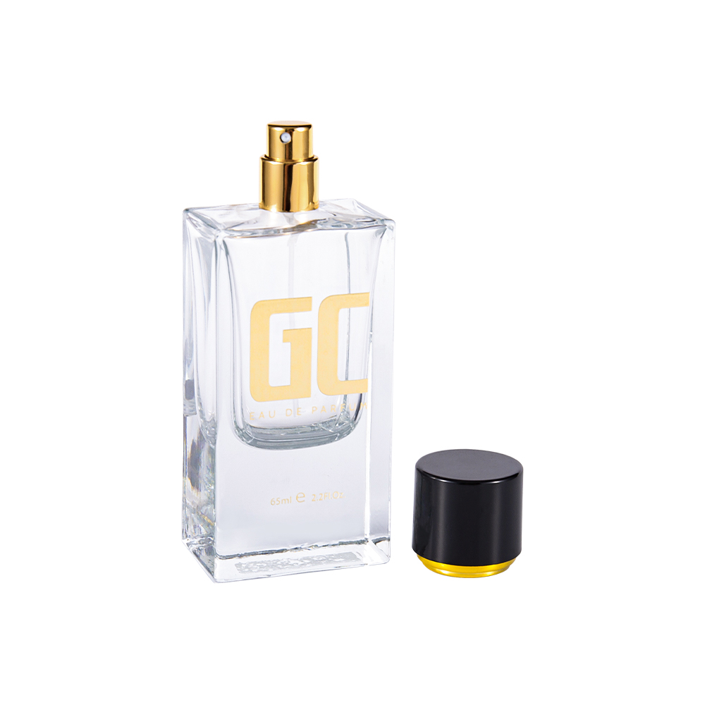 KY1482-WJ2360 Bouteille estampée à chaud robuste de 50ML avec capuchon en plastique UV ASB, cylindrique