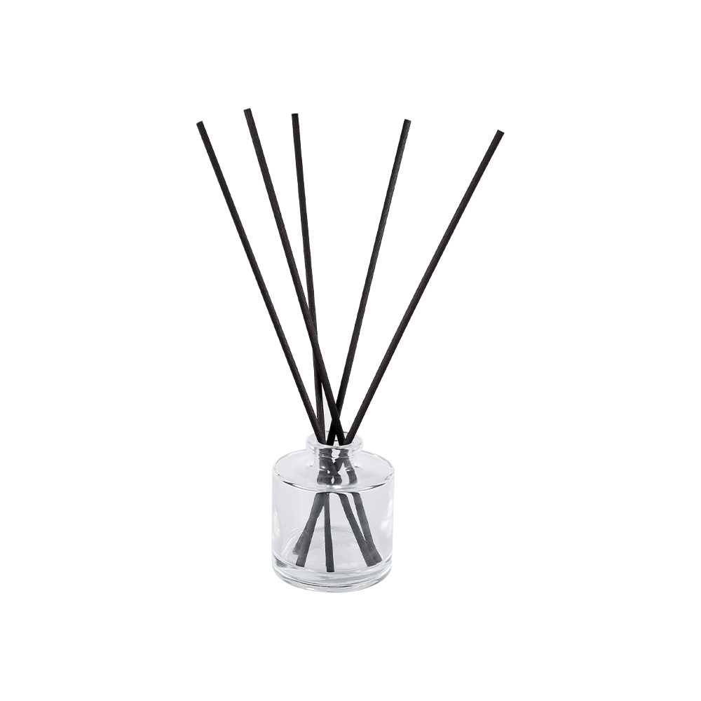 Autocollant cylindrique en fibre de bouteille d'aromathérapie en verre HJ-RX2108