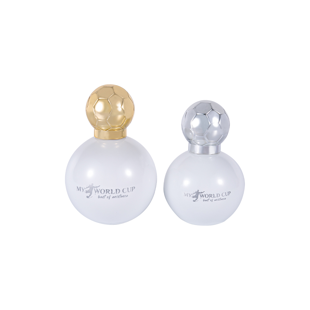 Bouteille de parfum en verre de football de KY337-WJ2530 50ML avec le chapeau de football