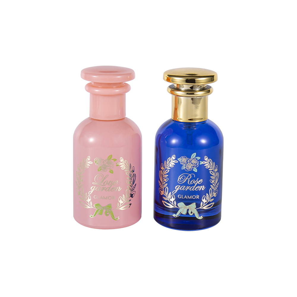 KY1570-WJ2410 30ML a enduit le chapeau de pp de bouteille de parfum de marquage à chaud d'or