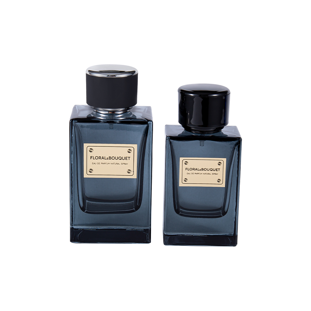 GC4857-WJ2098 Ensemble de flacons de parfum de haute qualité de 100ML avec couvercle, spray à haut rendement