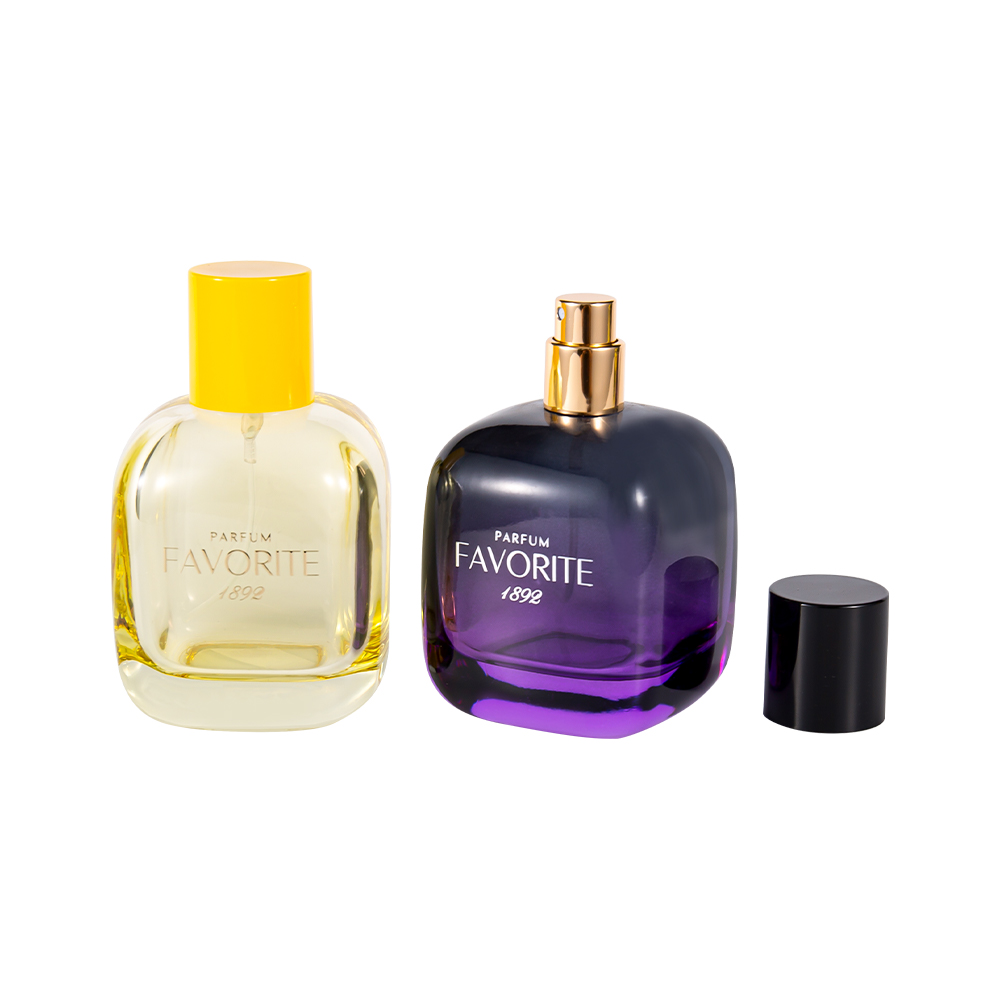GC4870-WJ2531 Flacon de parfum décoratif en verre de 100 ml avec bouchon en PP, série multi-capacité
