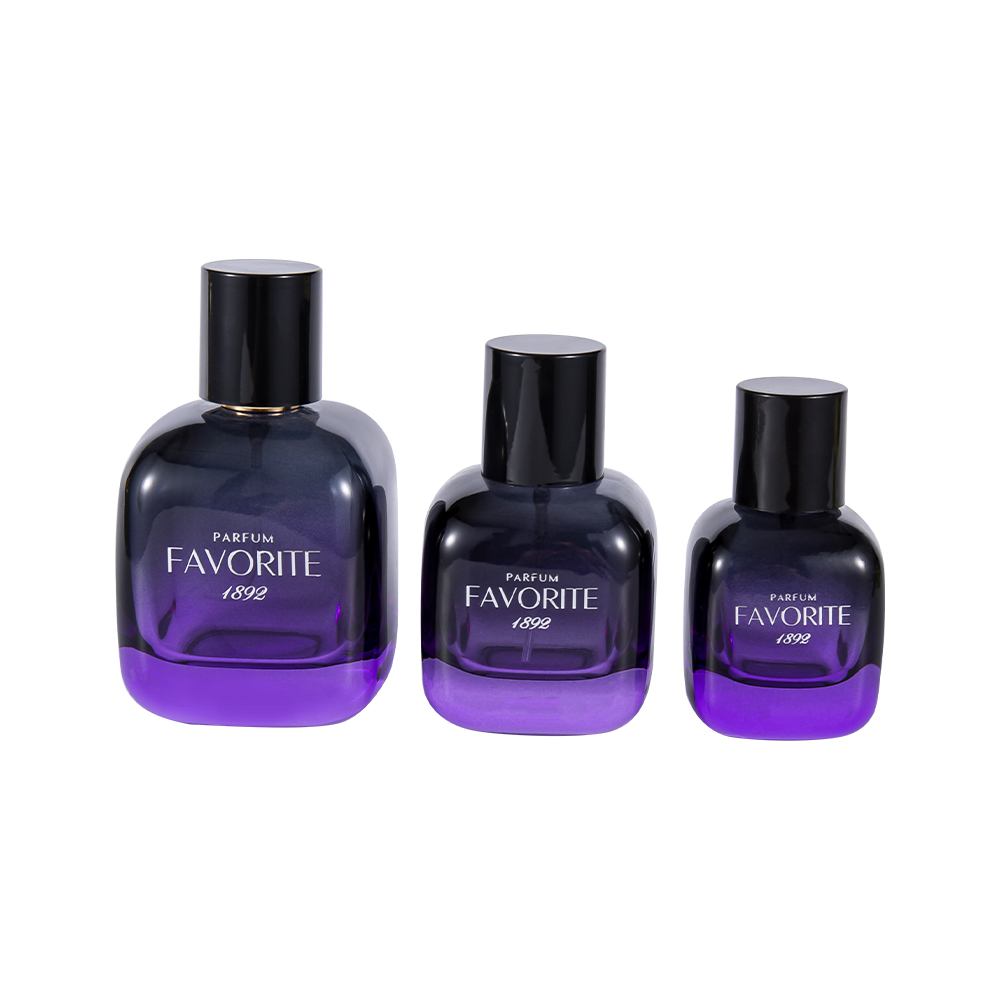 GC4870-WJ2531 Flacon de parfum décoratif en verre de 100 ml avec bouchon en PP, série multi-capacité