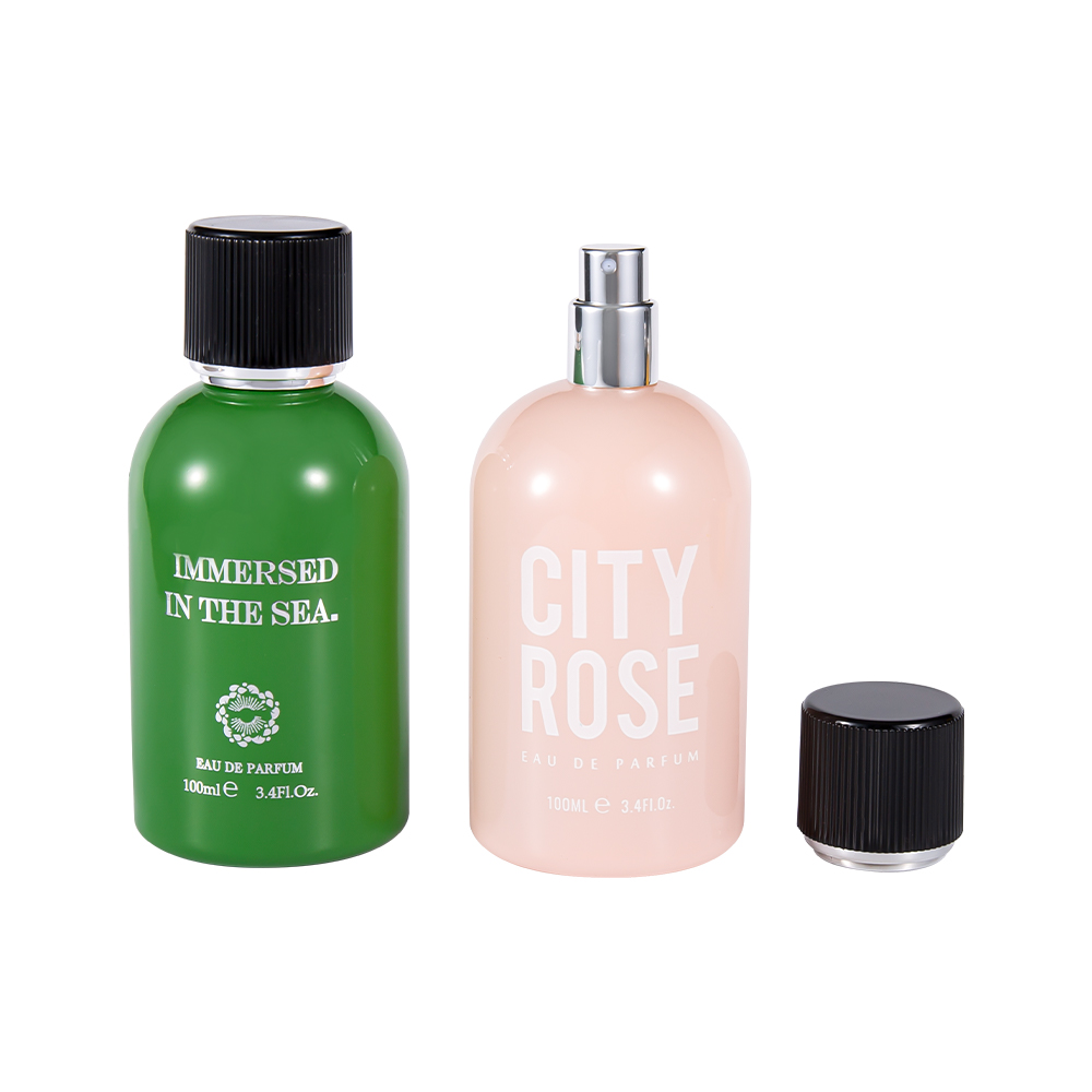 GC4463-WJ2361 100ML nouvelle bouteille de parfum en verre décoratif avec bouchon de parfum noir