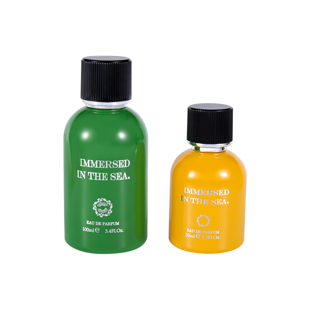 GC4463-WJ2361 100ML nouvelle bouteille de parfum en verre décoratif avec bouchon de parfum noir