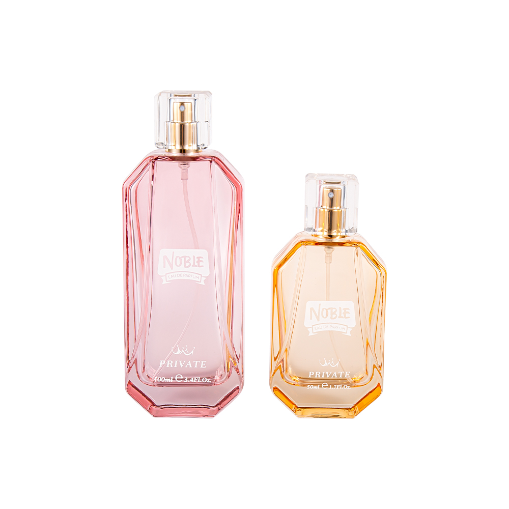 Bouteille de parfum en verre exquise de GC4681-WJ326 100ML avec échantillon gratuit de bouchon en résine K